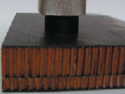 蜂窝芯碳纤维复合材料粘接检测